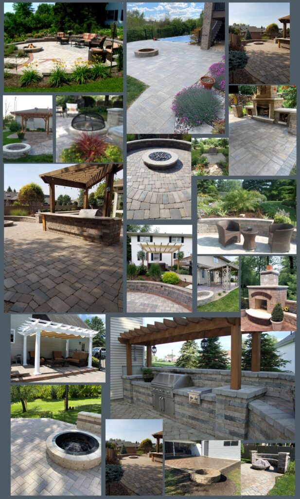Examples of outdoor patio areas patio ideas 